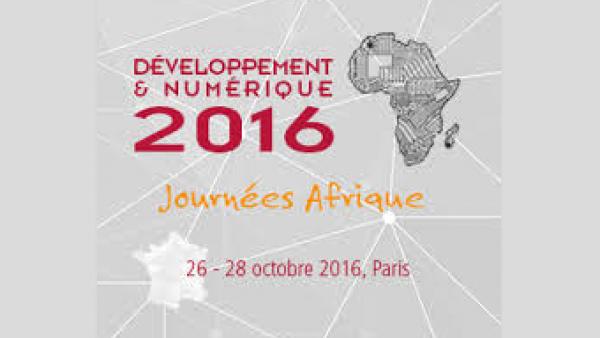Les Journées « Afrique, Développement et Numérique » – les jeudi 27 et vendredi 28 octobre 2016