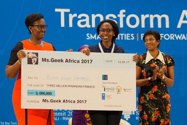 Afrique: La kenyanne Waiganjo couronnée Miss Geek Africa 2017