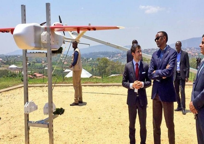 Le Rwanda présente son ambition pour la technologie des drones au WEF 2018