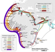 De nouveaux câbles sous-marins à fibre optique sur le continent africain en 2014 De nouveaux câbles sous-marins à fibre optique sur le continent africain en 2014