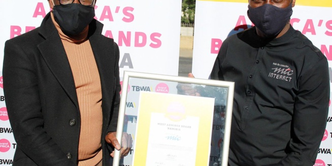 Namibie : MTC une fois de plus « marque la plus appréciée » du pays