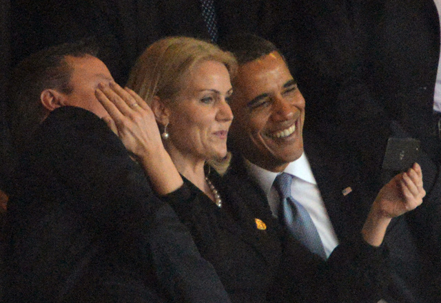 Afrique du Sud: le « selfie » de Barack Obama qui embarrasse