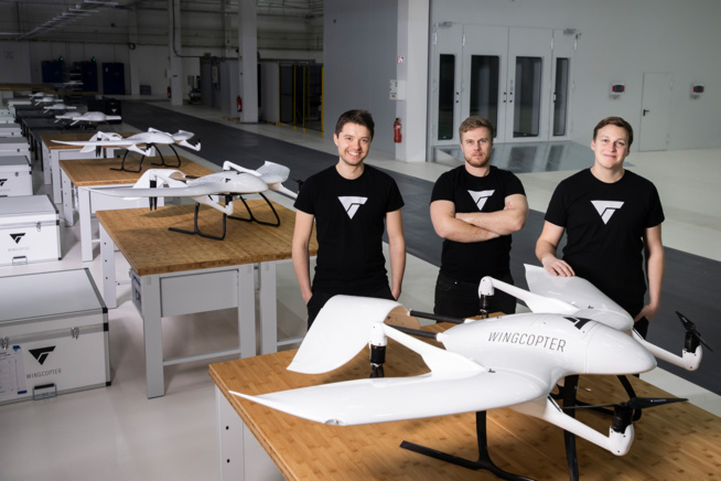 Wingcopter veut déployer 12 000 drones à travers l'Afrique