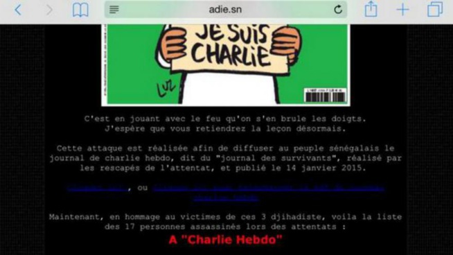 Sénégal: Le site internet d'une agence gouvernementale piraté par les Anonymous