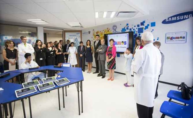 La plus grande classe numérique d’Afrique vient d’être inaugurée en Algérie La plus grande classe numérique d’Afrique vient d’être inaugurée en Algérie