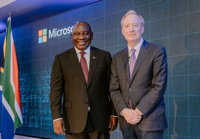 Microsoft investit 296 millions de dollars supplémentaires en Afrique du Sud Microsoft investit 296 millions de dollars supplémentaires en Afrique du Sud