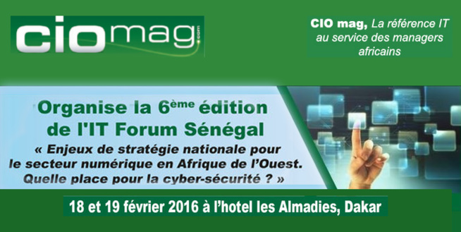 Sénégal: la cybercriminalité au cœur de la 6ème édition de l’IT Forum de Dakar Sénégal: la cybercriminalité au cœur de la 6ème édition de l’IT Forum de Dakar