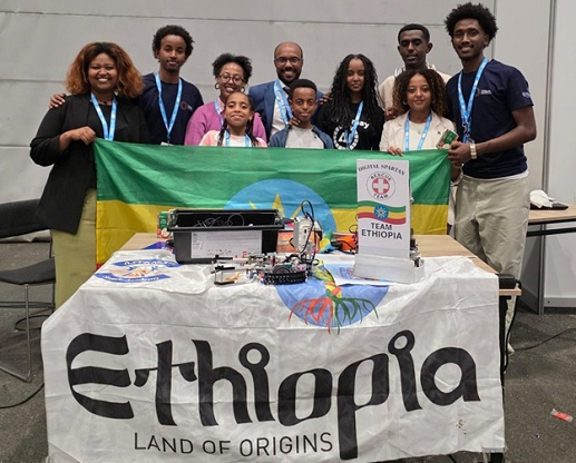 L'Éthiopie brille au Championnat mondial de robotique