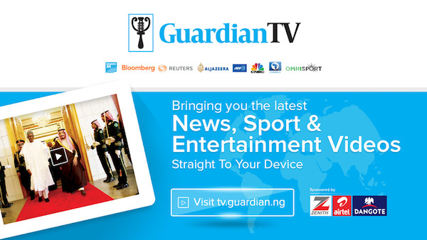Nigeria: Le journal Guardian lance sa plate-forme TV en ligne Nigeria: Le journal Guardian lance sa plate-forme TV en ligne