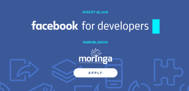 Facebook va tenir un atelier intitulé "Facebook for Developers" au Kenya en août Facebook va tenir un atelier intitulé "Facebook for Developers" au Kenya en août