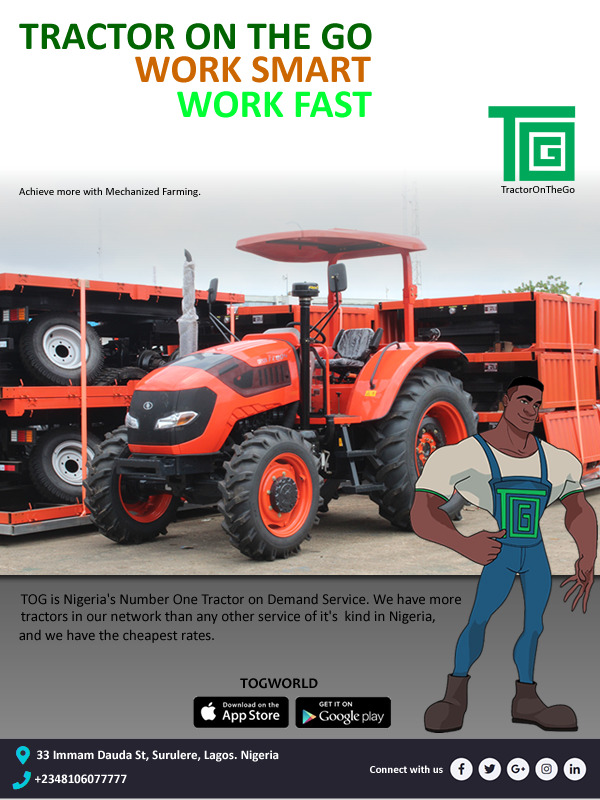 Nigeria: Une entreprise lance une application de location de tracteurs