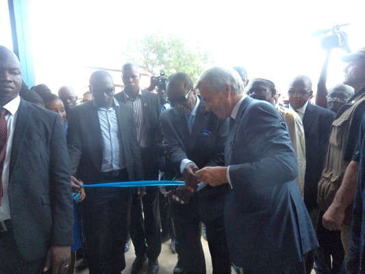 Guinée: la première Blue zone inaugurée par le président Alpha Condé à Conakry