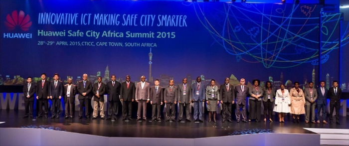 Huawei a tenu son Safe City Africa Summit à Cape Town en Afrique du Sud