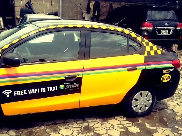 Nigeria : 200 Metrotaxis de Lagos dotés du Wi-Fi