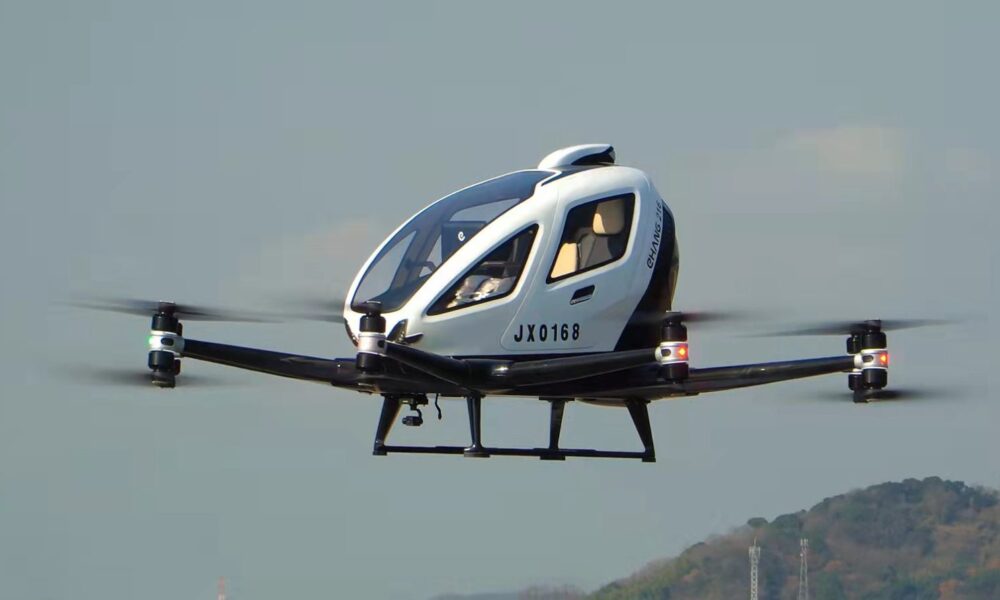 Le Rwanda teste le premier taxi volant autonome d'Afrique Le Rwanda teste le premier taxi volant autonome d'Afrique