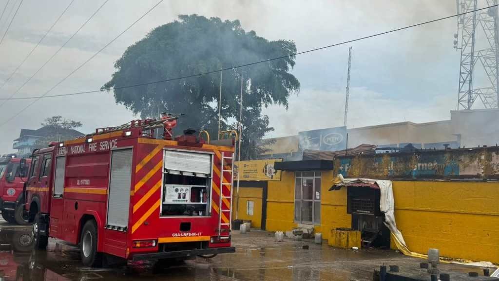 Libéria : Lonestar Cell MTN échappe à un incendie