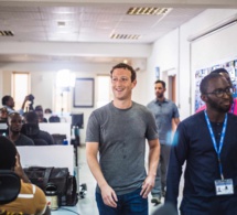 Le patron de Facebook Mark Zuckerberg en visite au Nigeria Le patron de Facebook Mark Zuckerberg en visite au Nigeria