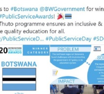 Botswana : Une initiative d'e-learning récompensée par l'ONU