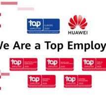 Huawei désigné meilleur employeur dans quatre pays d’Afrique Huawei désigné meilleur employeur dans quatre pays d’Afrique