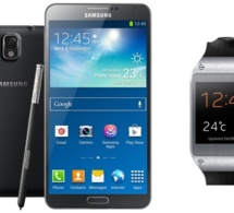 Samsung lance « Galaxy Note 3+Gear » sur le marché congolais