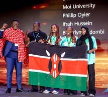 Une équipe kenyane remporte le premier prix du Global Huawei ICT Competition en Chine Une équipe kenyane remporte le premier prix du Global Huawei ICT Competition en Chine
