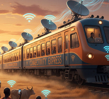 Airtel lance l'accès internet par satellite à bord des trains